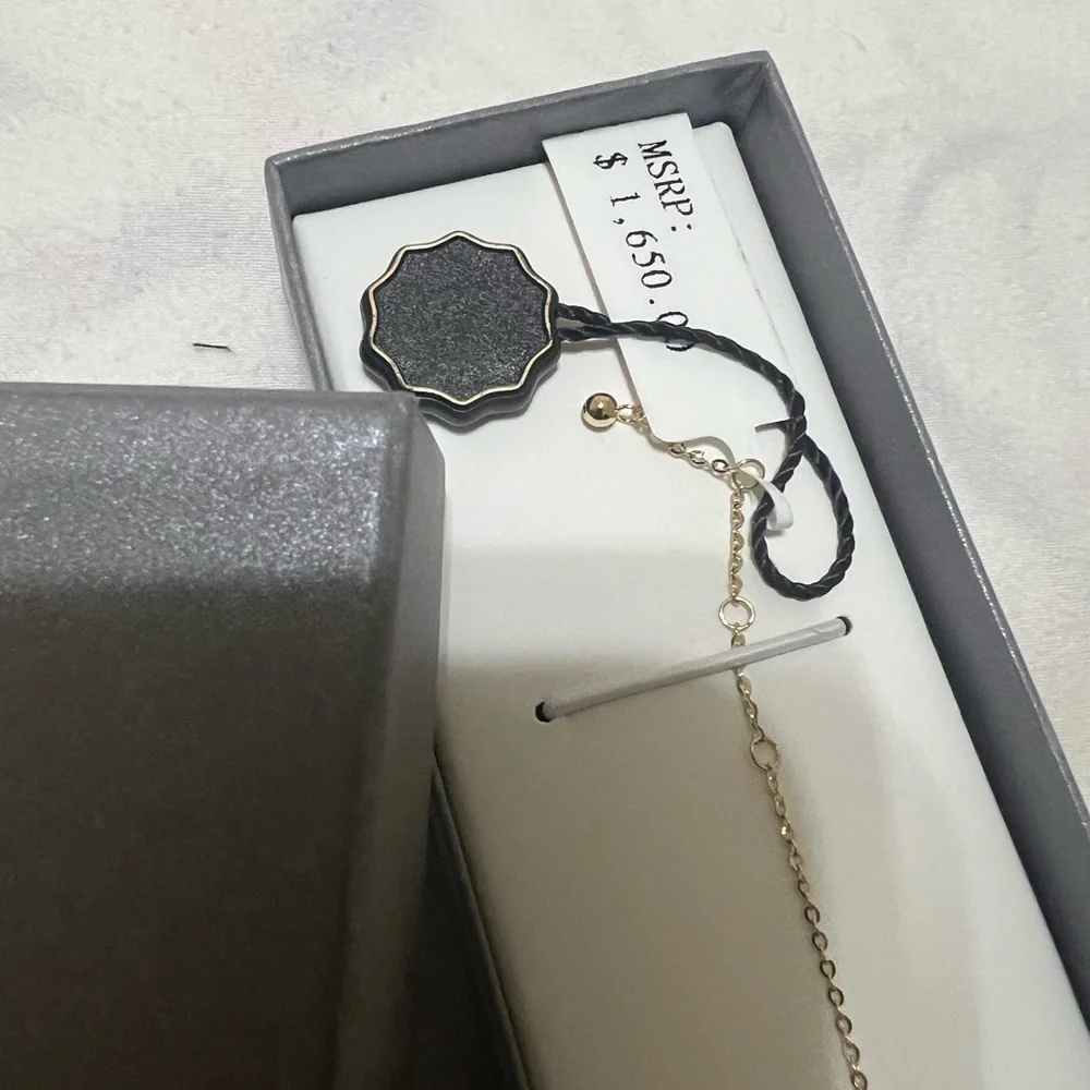 SUZY LEVIAN 14K 0.15 ct. tw. DIAMOND BRACELET